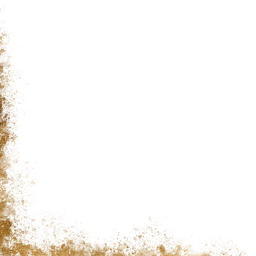 Gold Watercolor Border