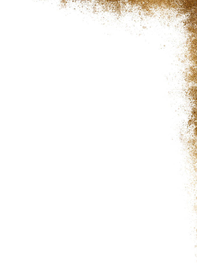 Gold Watercolor Border